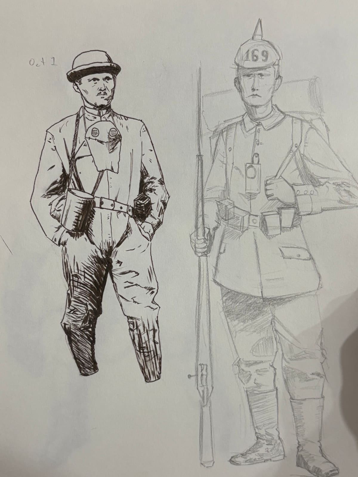 Two soldiers
